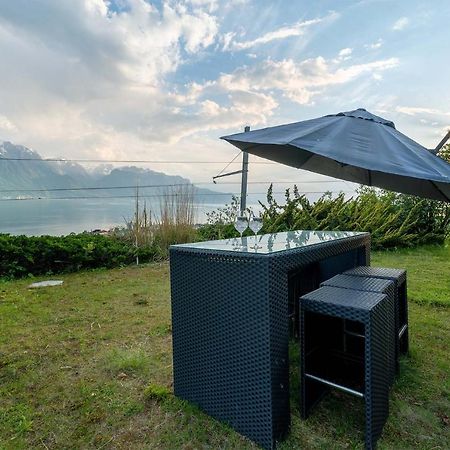 Ground Floor Rooms With Stunning Lake View & Garden Access Montreux Exteriör bild